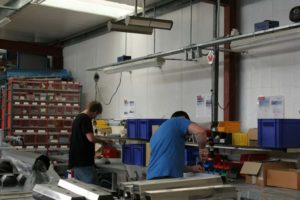 Infrarot-Werkstattheizung von Herschel Infrarot-Werkstattheizung von Herschel