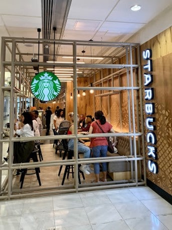 Starbucks vom Café beheizt