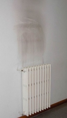 Thermal tracking above a radiator